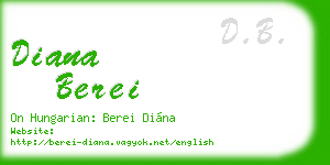 diana berei business card